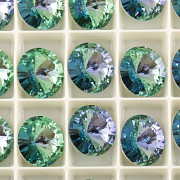 Swarovski Rivoli 1122 – Light Turquoise Glacier Blue - 14mm