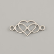 Přívěsek IMFINITY LOVE 23x10mm - ocel