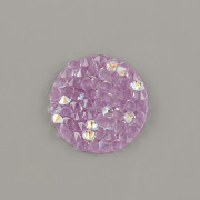 Crystal Rocks Swarovski Elements - Lilac AB - 15mm