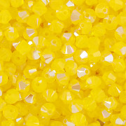 Swarovski Elements korálky XILION 5328 – Sluníčka – Yellow Opal Shimmer – 4mm