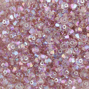 Swarovski Elements korálky XILION 5328 – Sluníčka – Light Amethyst Shimmer 2x - 3mm