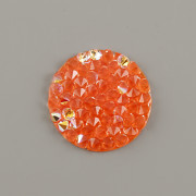 Crystal Rocks Swarovski Elements -Orange AB - 15mm