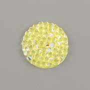 Crystal Rocks Swarovski Elements - Yellow AB - 15mm