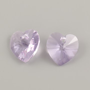 Swarovski Elements přívěsky 6228 – Srdce – Violet – 14mm