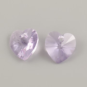 Swarovski Elements přívěsky 6228 – Srdce – Violet – 14mm