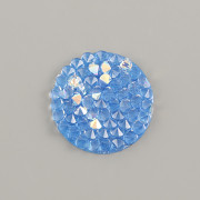 Crystal Rocks Swarovski Elements - Sapphire AB - 15mm