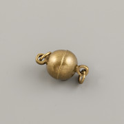 Zapínání magnetické - kulička 10mm - antique bronz