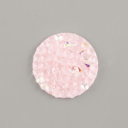 Crystal Rocks Swarovski Elements - Light Rose AB - 15mm