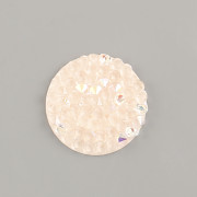 Crystal Rocks Swarovski Elements - Light Peach AB - 15mm