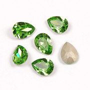 Slza Swarovski Elements 4327 - Peridot Foiled - 30mm