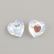 Swarovski BROUŠENÉ SRDCE 6432 – Crystal Blue AB – 10mm