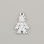 Přívěsek KLUK 16mm - Ag925 rhodium 
