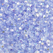 Swarovski Elements korálky XILION 5328 – Sluníčka – Light Sapphire AB – 3mm