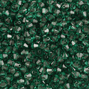Swarovski Elements korálky XILION 5328 – Sluníčka – Majestic Green – 4mm