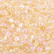 Swarovski Elements korálky XILION 5328 – Sluníčka – Silk Shimmer 2x - 4mm