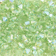 Swarovski Elements korálky XILION 5328 – Sluníčka – Peridot Shimmer 2x – 3mm