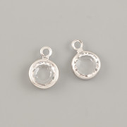 Swarovski Elements CHANNEL 6mm - 1 očko - rhodium