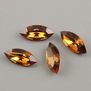 Swarovski NAVETTE 4228 – Light Amber F - 15mm