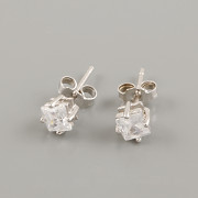 Puzety KRYCHLIČKA 5mm - Ag925 rhodium