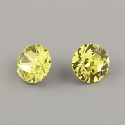 Swarovski Elements XIRIUS Chaton 1088 – Limetková F - 8mm