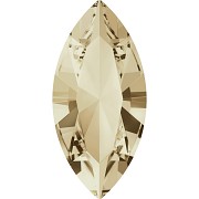 PRESIOSA 4228 NAVETTE – Honey Foiled - 10mm