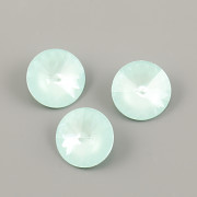 Swarovski Elements Rivoli 1122 – Soft Mint Ignite - 12mm