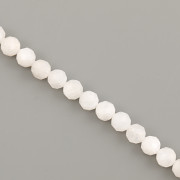 Korálky z minerálů - MĚSÍČNÍ KÁMEN broušený - 3mm