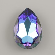 Slza Swarovski Elements 4320 - Heliotrope Foiled - 18mm