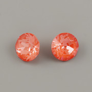 Swarovski XIRIUS Chaton 1088 – Orange Ignite - 8mm