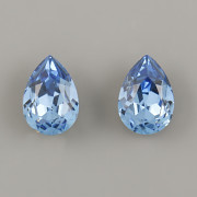 Slzička Swarovski Elements 4320 - ReCreated Ice Blue - 10mm