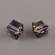Korálky Swarovski Elements – kostička 5601 – Vitrail Medium - 8mm