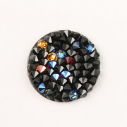 Crystal Rocks Swarovski Elements - Jet Multicolor - 15mm