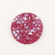 Crystal Rocks Swarovski Elements - Light Amethyst Shimmer - 15mm