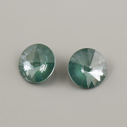 Swarovski Elements Rivoli 1122 – Pine Green Ignite - 12mm