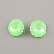 Swarovski Rivoli 1122 – Electric Green – 12mm