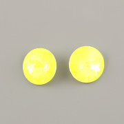 Swarovski Rivoli 1122 – Electric Yellow – 12mm