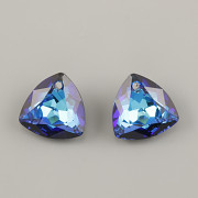 Swarovski Elements přívěsky 6434 Trilliant Cut – Bermuda Blue P - 14mm