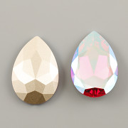 Slza Swarovski 4327 - Fuchsia Shimmer Foiled - 30mm