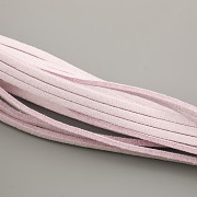 Kožený řemínek plochý 2,5mm - 90cm - fialková