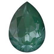 Slzička Swarovski 4320 - Pine Green Ignite - 14mm