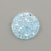 Crystal Rocks Swarovski Elements - Summer Blue AB - 15mm