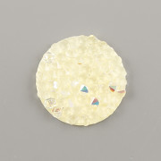 Crystal Rocks Swarovski Elements - Soft Yellow AB - 15mm