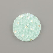 Crystal Rocks Swarovski Elements - Soft Mint AB - 15mm