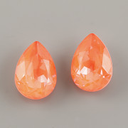 Slzička Swarovski 4320 - Electric Orange - 18mm
