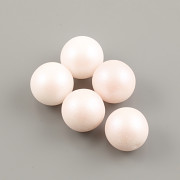 PŮLDÍRKOVÉ PERLIČKY 10mm - Světle růžová