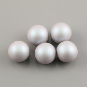 PŮLDÍRKOVÉ PERLIČKY 10mm - Šedomodrá