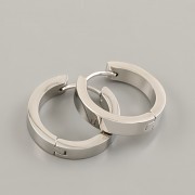 Náušnicové KRUHY 20x4mm - ocel