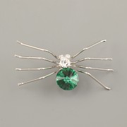 Brož PAVOUK pro Rivoli Swarovski 10mm