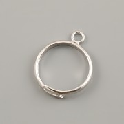 Prsten s očkem - Ag925 rhodium