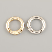 Karabina kulatá 17mm - Ag925 pozlaceno